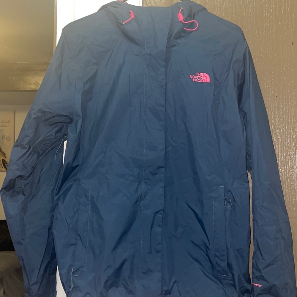 Slightly used north face windbreaker
